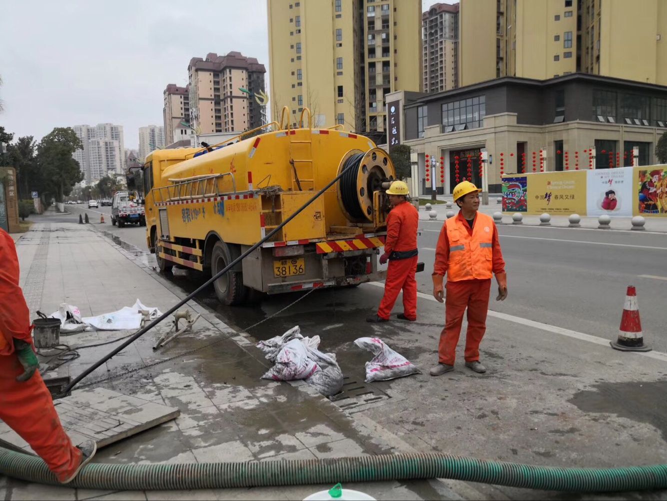 巧家排污管道清淤-管道清洗